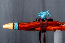 Cocobolo Native American Flute, Minor, Mid G-4, #N28H (8)